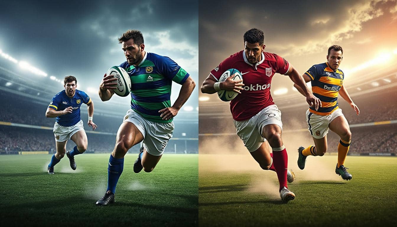 découvrez les différences de niveaux et de styles entre la champions cup et le super rugby, deux compétitions majeures du rugby international.