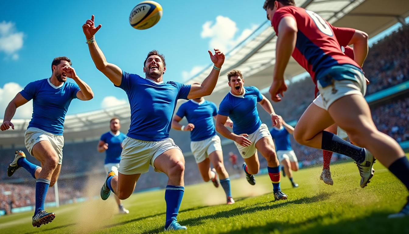 découvrez comment gimont ii a remporté une victoire éclatante contre le leader rieumes dans un match de rugby intense et palpitant.