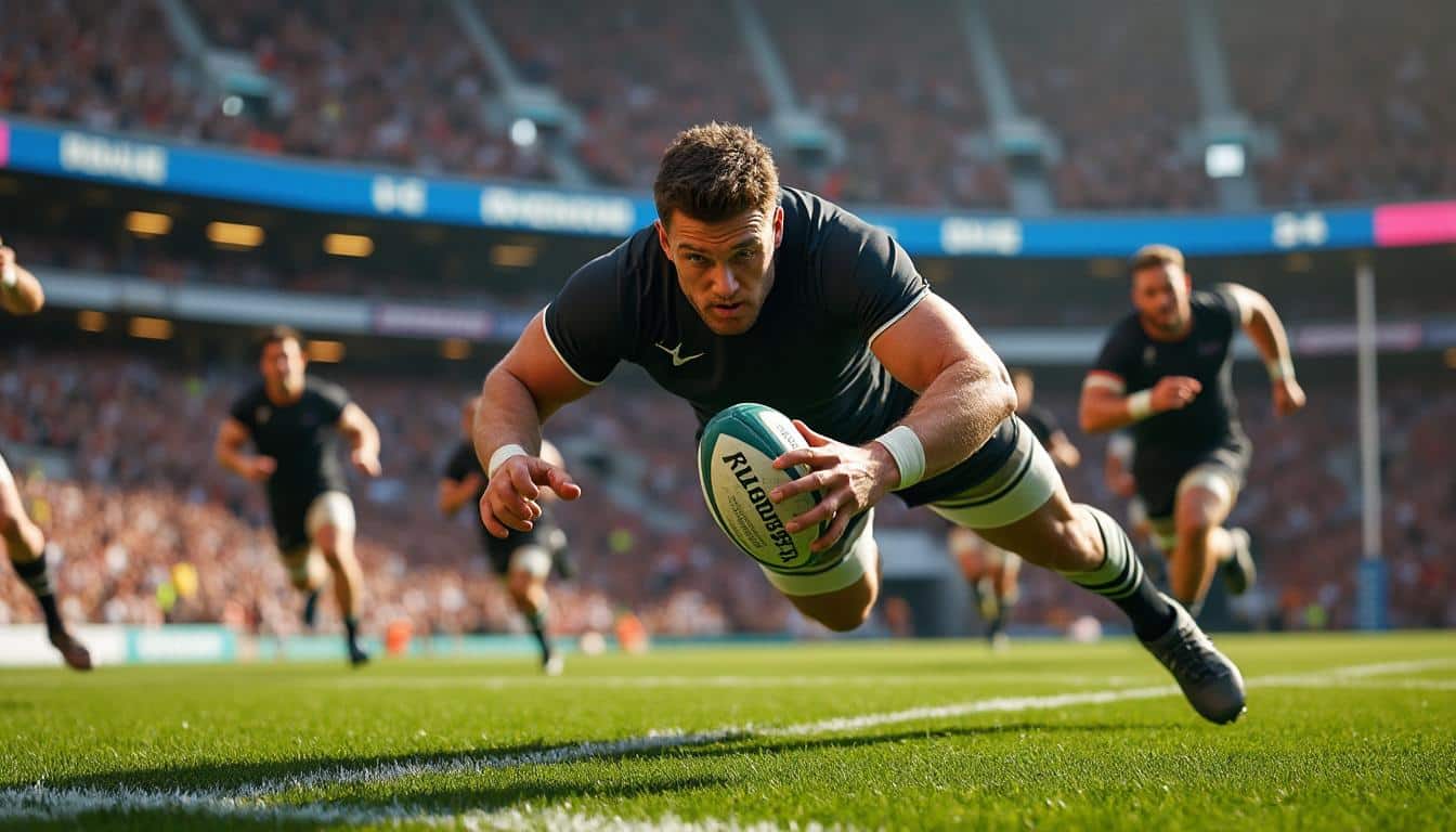 découvrez les essais les plus spectaculaires de la saison capturés lors de la champions cup, une célébration intense du rugby de haut niveau.