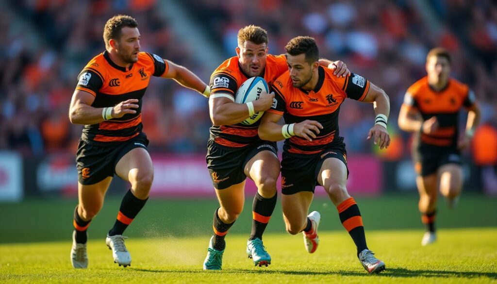 découvrez comment la pro d2 favorise un jeu de mouvement dynamique tout en gérant la rigueur des contacts physiques sur le terrain.