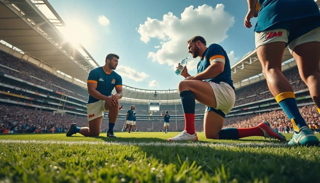 la pro d2 met en place des pauses fraîcheur pendant les matchs pour protéger les joueurs lors des fortes chaleurs, assurant ainsi leur sécurité et leur performance.