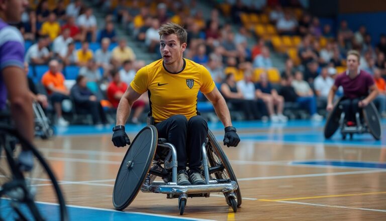 découvrez comment le rugby fauteuil favorise l'inclusion et l'autonomie des personnes en situation de handicap grâce à une pratique sportive adaptée et engagée.
