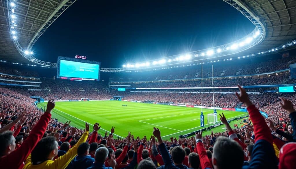 la pro d2 installe des écrans géants dans les stades pour offrir une meilleure expérience visuelle et immersive aux supporters lors des matchs.