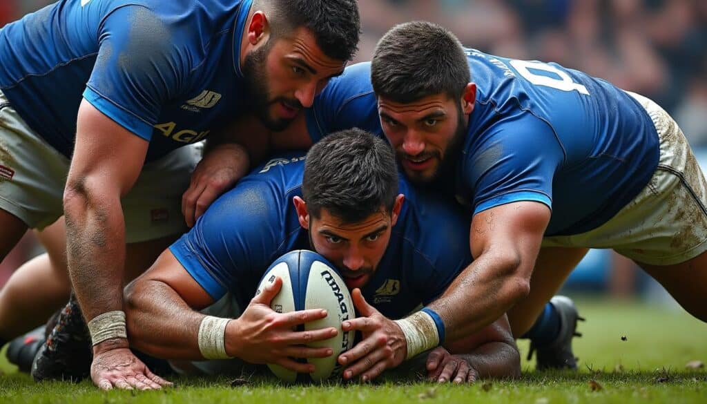 découvrez comment le xv de france analyse les rucks pour améliorer et accélérer la sortie du ballon lors des matchs.