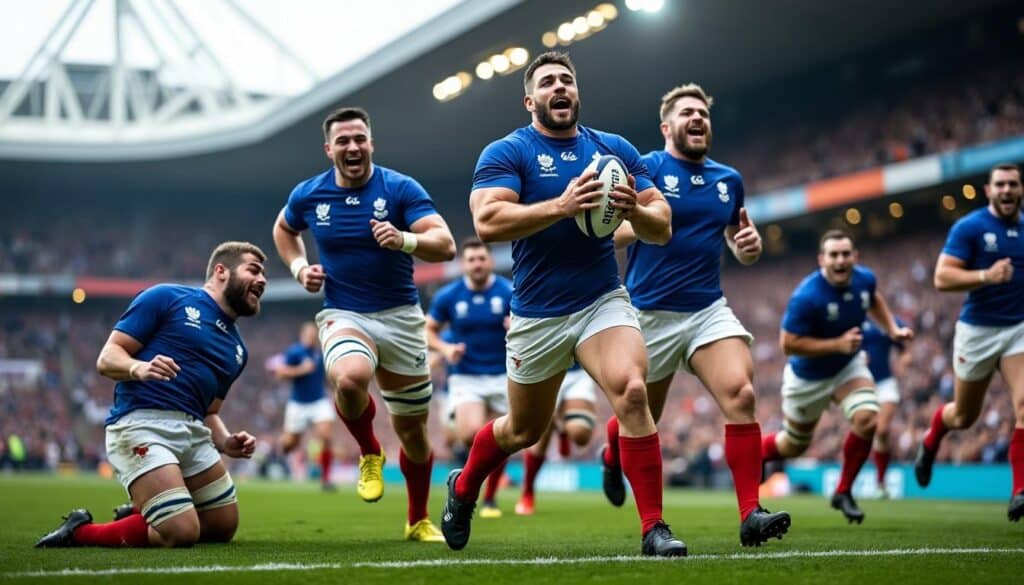 découvrez comment le xv de france met en avant l'importance des finisseurs lors des moments cruciaux d'une rencontre intense.