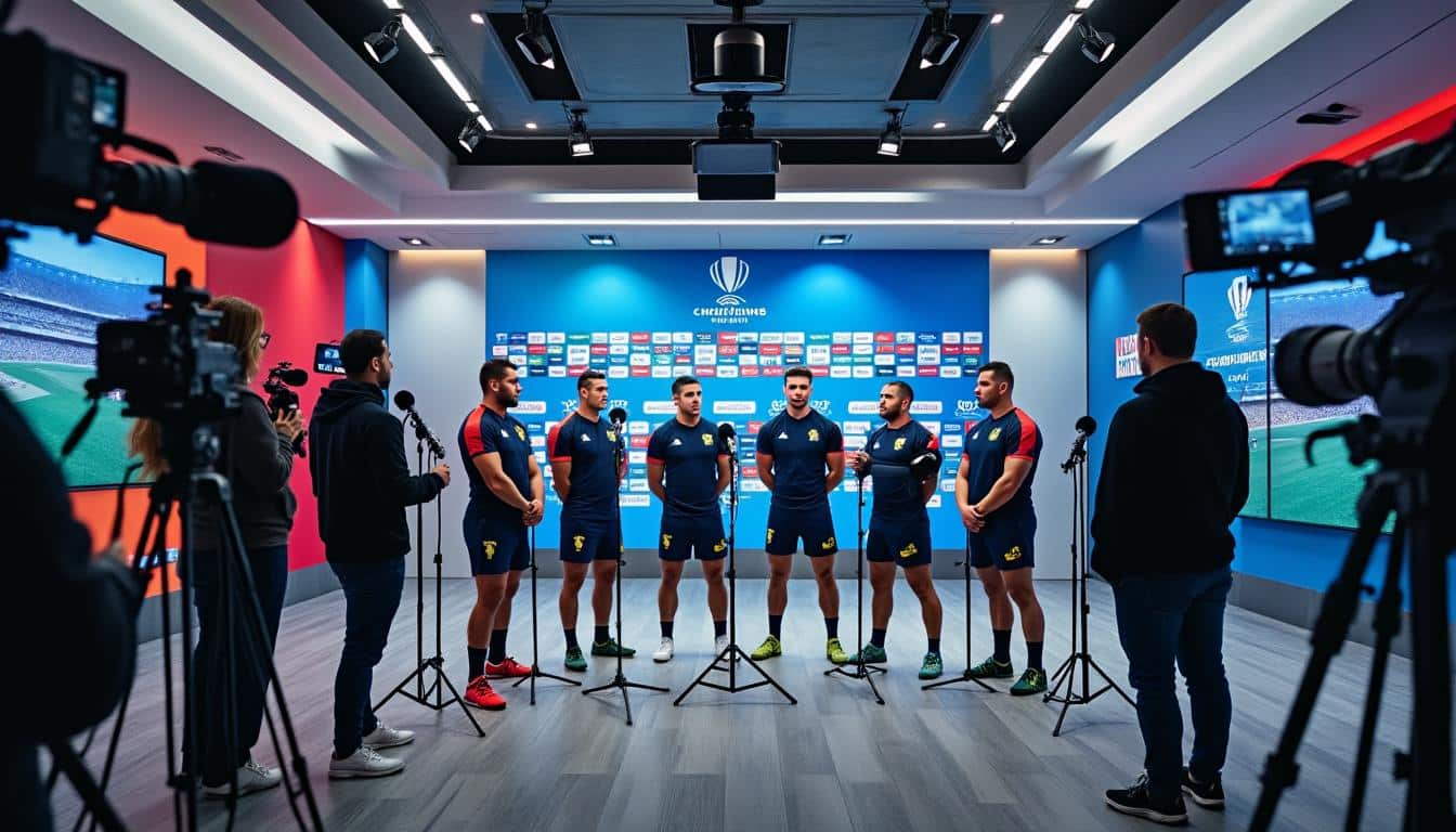 découvrez le protocole média strict imposé aux joueurs vedettes des clubs participant à la champions cup, garantissant une gestion optimale des interactions médiatiques durant la compétition.
