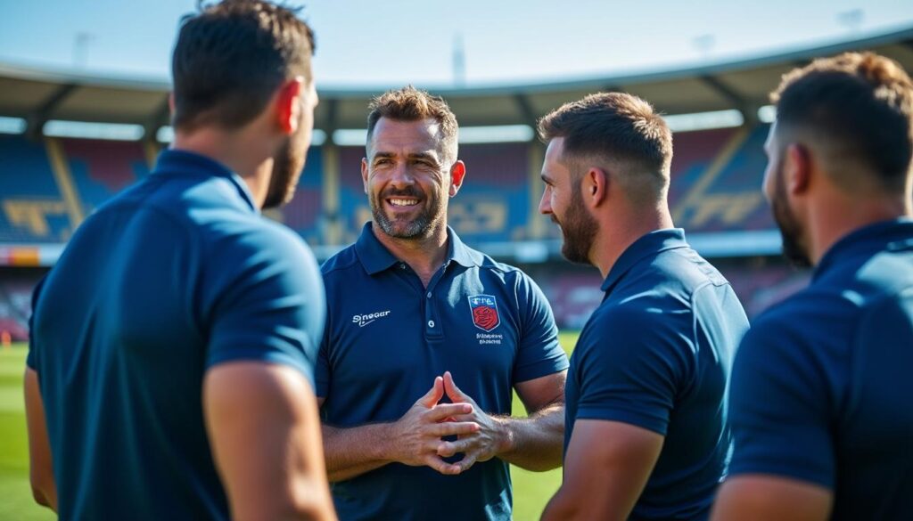 découvrez comment le xv de france choisit ses leaders grâce à leur expérience du haut niveau pour renforcer l'équipe et affronter les défis avec succès.