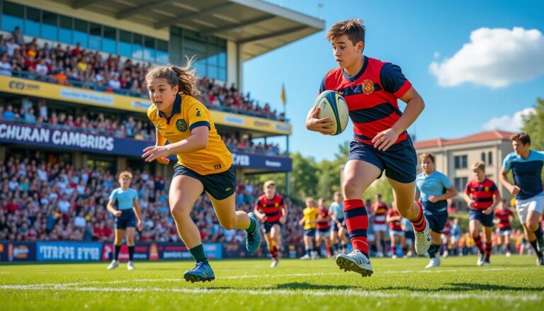 découvrez les championnats nationaux de rugby scolaire, organisés chaque année scolaire pour promouvoir le sport et l'esprit d'équipe parmi les jeunes élèves.