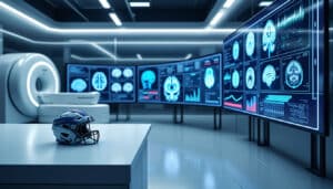 le top 14 soutient la recherche sur les commotions cérébrales en finançant des programmes innovants pour améliorer la sécurité des joueurs sur le terrain.