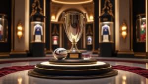 découvrez comment le top 14 collabore avec des marques de luxe pour créer des trophées d'exception à l'occasion de la cérémonie de fin d'année.